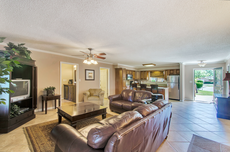 View of the cottage stay interior 